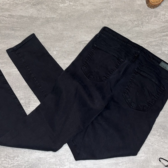Anthropologie AG La Prima Midrise Black Cigarette Skinny Jeans Size 28 - Picture 5 of 5